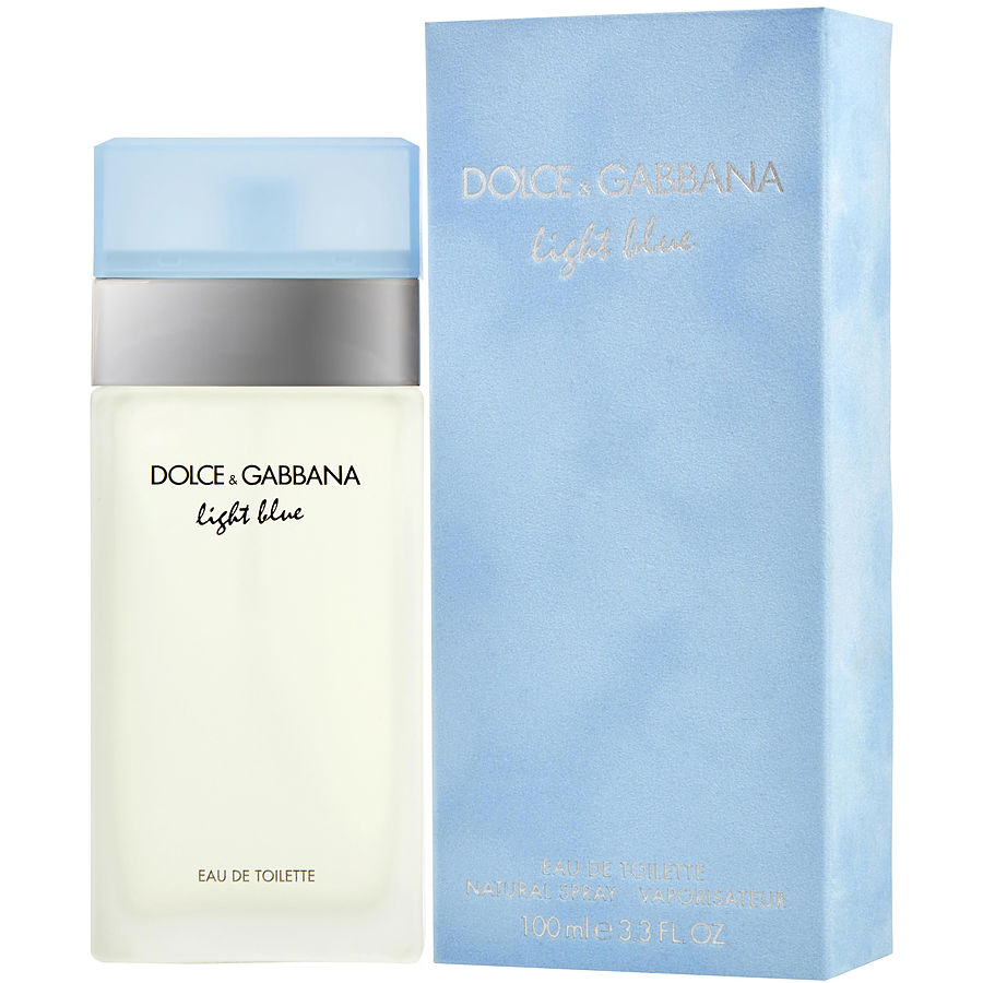 dolce and gabanna light blue sample women