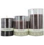 MOCHA LATTE SCENTED Candles ved Mocha Latte Scented
